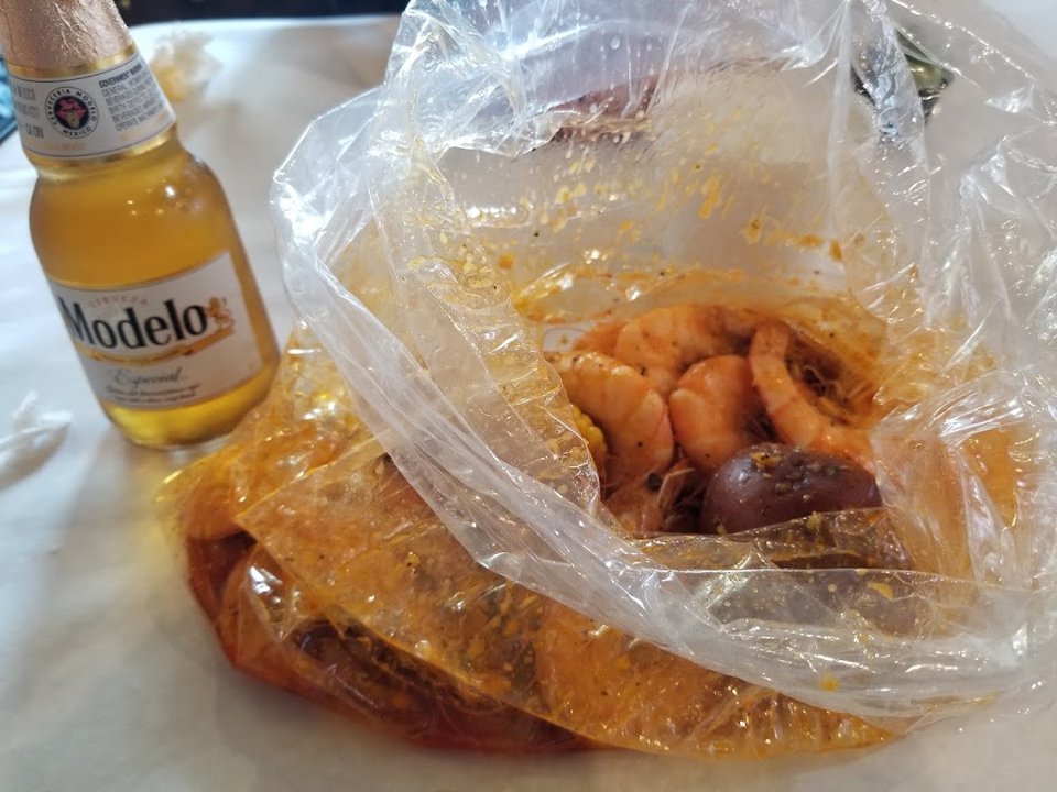 Cajun Shrimp Platter